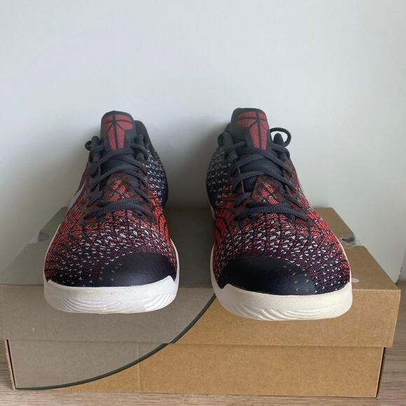 Nike Kobe Mamba Instinct Black Red White Mens Sneakers  - Size 11 VGUC
